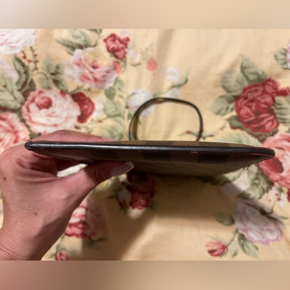 ⛔️SOLD⛔️Authentic Louis Vuitton Neverfull Pochette Wristlet Damier Ebene - Picture 6 of 16